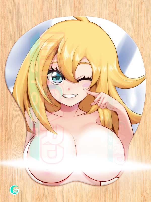 Dark Magician Girl v1 3D Mouse pad with Gel Wrist rest